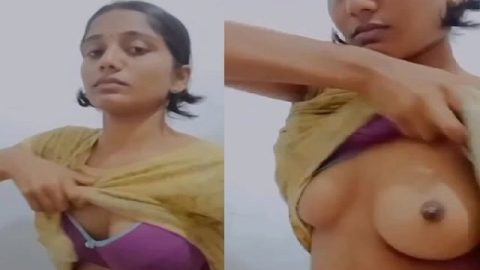 Archana boob show on video call for first time