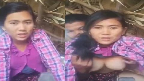 Assamese girl boob press in a hut viral MMS