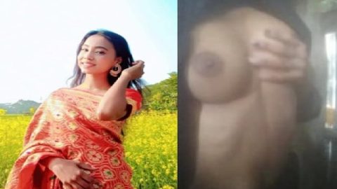 Bamgladeshi virgin girl viral boobs show selfie