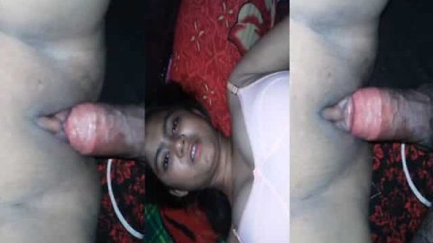 Sexy GF's pussy fucking Bangla porn MMS video