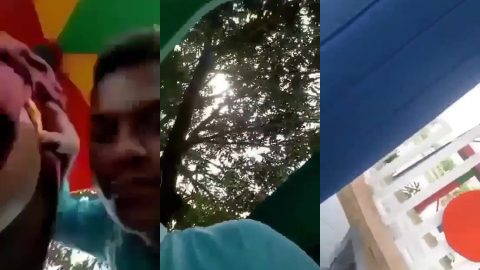 Bangladeshi bhabhi and her lover erotic sex in closed park