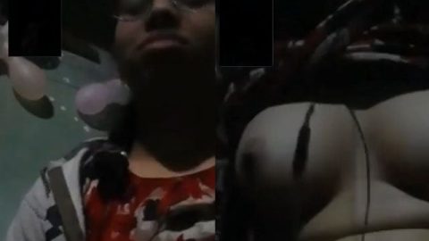 Bangladeshi village girl showing her cute boobies