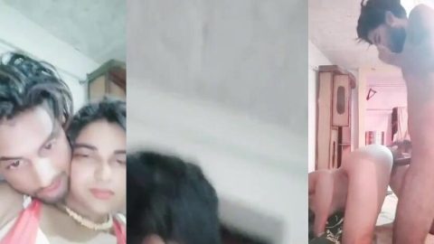 Beautiful Lucknow girl pleasing boyfriend with doggy style fuck