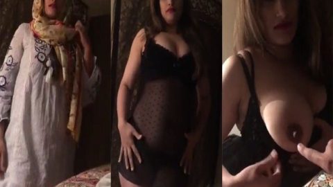 Beautiful sexy Paki wife striptease nude MMS