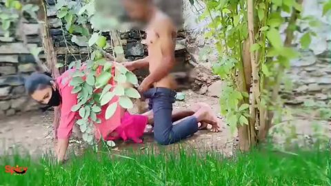 Bengali college couple secretly fucking in government school garden