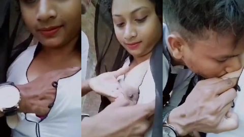 Bengali cute girl's soft big boobs sucking xxx mms