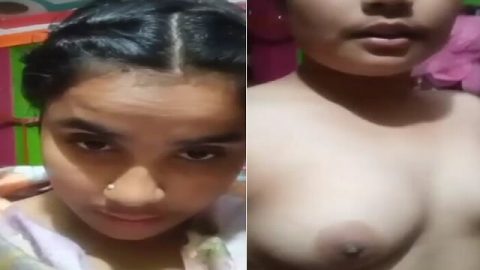 Bengali girl boobs show on cam for lover