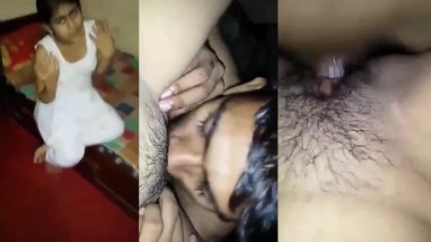 Bengali shy girl's pink hairy pussy drilled hard by handsome lover