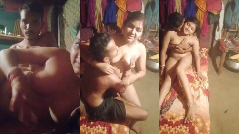 Bhojpuri newwed village couple romantic spicy homemade sex