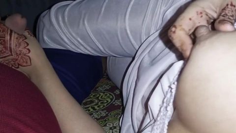 Bhojpuri village bhabhi secretly enjoying devar's dick and sucking
