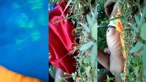 Bihari married girl getting banged by ex-boyfriend in jungle