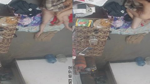 CCTV desi couple sex at home in hardcore raw video