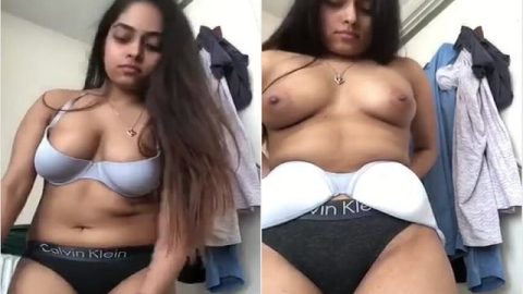 Calvin Klein panty wearing NRI viral village xxx