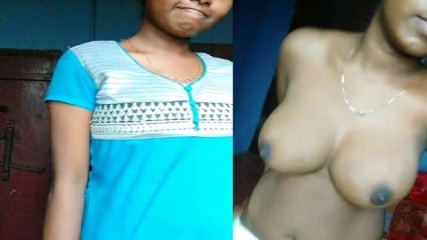 Chennai college girl big boobs and black pussy