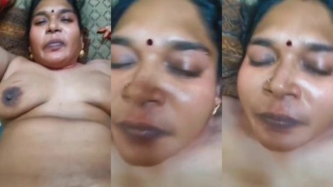 Chubby mature Tamil aunty missionary pussy penetrating mms
