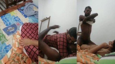 Cute Malayalam gf gets pussy penetrated by horny black bf
