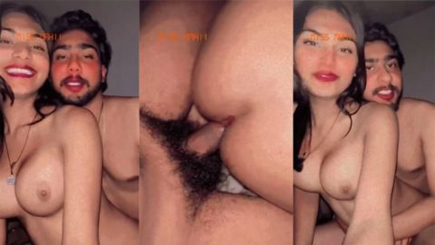 Cute girlfriend hard sex with bf