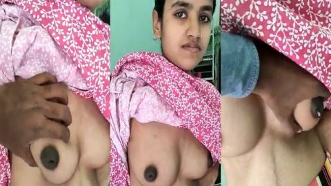 Dehati Bhabi milking by Devar in kitchen video MMS
