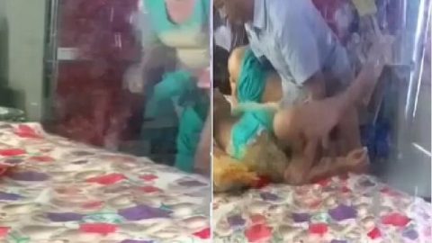 Dehati bhabhi cheating sex with husband boss