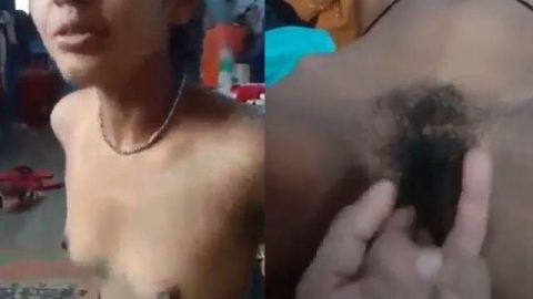 Dehati teen girl pussy exploration on cam