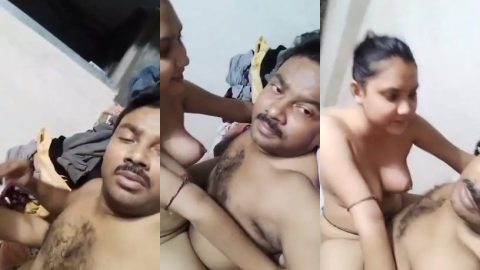 Delhi busty girl hot dick-riding with strict sister's husband