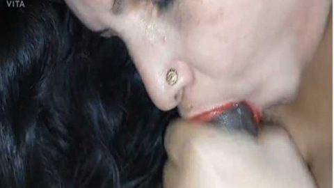 Desi BBW aunty giving blowjob and riding dick