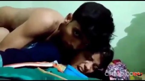 Desi college babe Anjali passionate sex with romantic bf