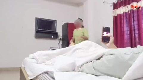 Desi hot maid flirted and fucked by horny boss in Hindi audio