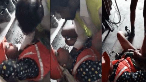 Construction site worker's Desi labour sex video
