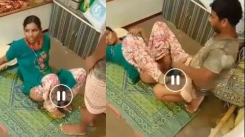 Desi maid having sex with servant