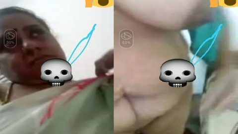Desi mature sex aunty teasing nude video call
