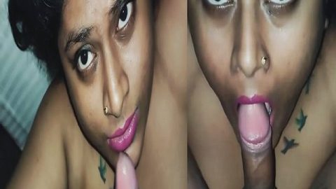 Desi randi sex after blowjob with lavender lips