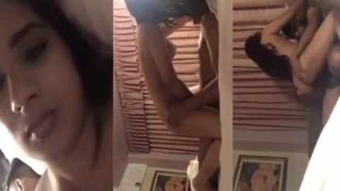 Desi sexy bitch riding dick of her BF