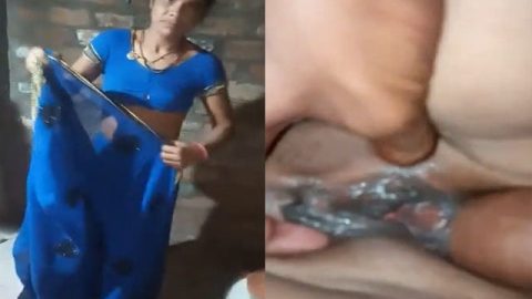 Desi village Bhabhi fucking leaked MMS