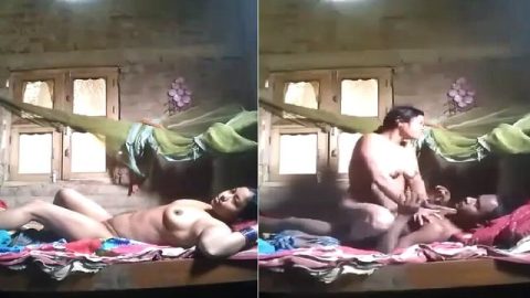 Desi village couple fucking home sex viral xxx