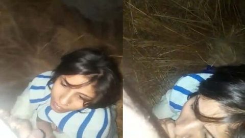Desi village girl sucking dick of uncle