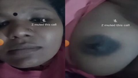 Desi wife big boobs show to lover viral MMS