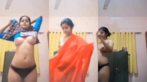 Desi young slutty girl naked big boobs bf video