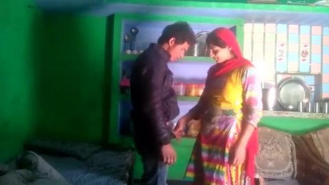 Desperate desi bhabhi cheating and fucking secretly with devar