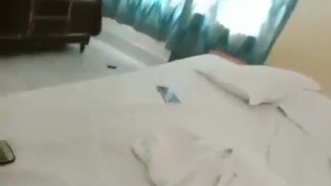 Horny South Indian housewife enjoying hard sex fun from gigolo
