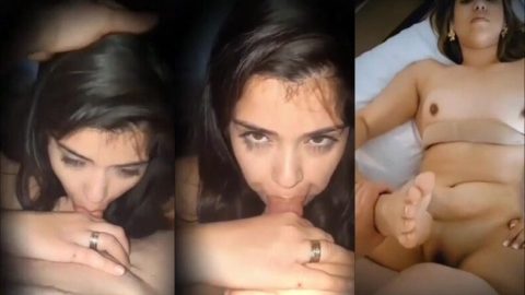 Horny customer seduced and fucked hot hotel staff girl in room