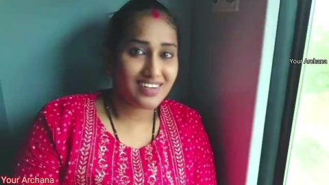 Hot Archana bhabhi viral mms fucking in train with husband