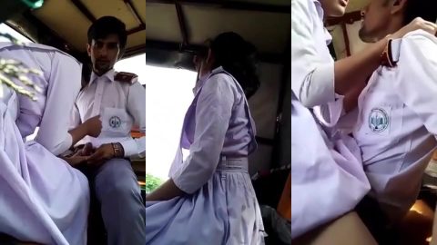 Hot Bangladeshi college couple erotic sex in autorickshaw