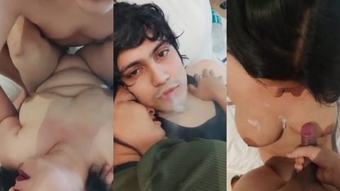 Hot Bhabhi Smoking & Fucking Young Guy