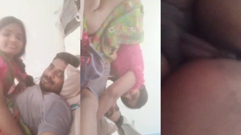 Hot newwed Nagpuri wife romantically riding on hubby's dick
