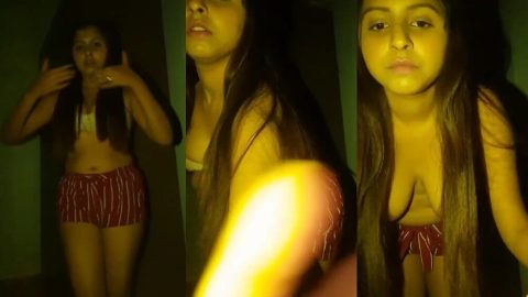 Indian MLA girl leaked nude tanker boobs viral mms