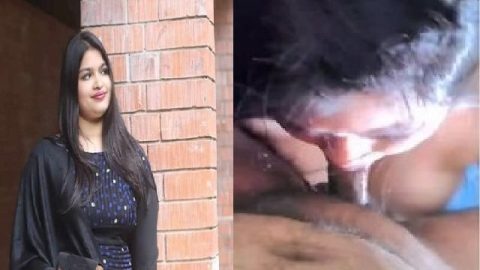 Indian University chubby girl blowjob viral sex MMS