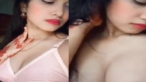 Indian beautiful girl boobs show and hairy pussy