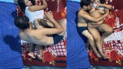 Indian couple romantic naked home sex porn