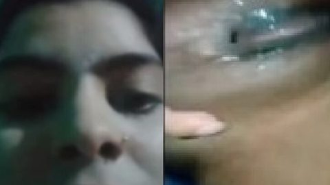 Indian gf nude wet pussy showing selfie video